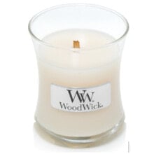 Декоративные свечи woodwick White Honey Aroma Candle Ароматическая свеча с ароматом апельсина с ванильной орхидеей и жареной карамелью 85 г