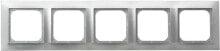 Умные розетки, выключатели и рамки ospel Frame Impresja 5-fold silver (R-5Y / 50)