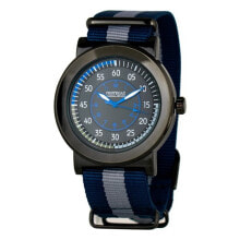 Мужские наручные часы с ремешком Мужские наручные часы с синим текстильным ремешком Pertegaz PDS-022-A ( 40 mm)