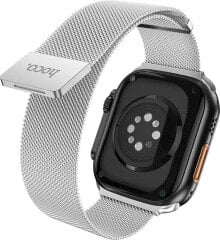 Hoco HOCO pasek metalowy magnetyczny do APPLE Watch 38 / 40 /41 mm AS101 srebrny