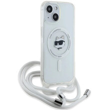 KARL LAGERFELD Klhmp15Shcchnt iPhone 151413 6.1 Iml Choupette Head&Cord phone case