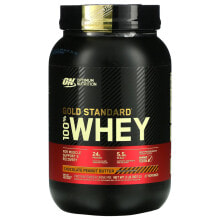 Сывороточный протеин Optimum Nutrition, Gold Standard 100% Whey, Chocolate Peanut Butter, 2 lb (907 g)