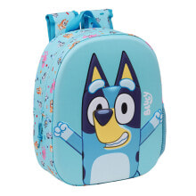 School Bag Bluey Sky blue 27 x 33 x 10 cm