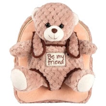 PERLETTI Milly Bear Plush Backpack