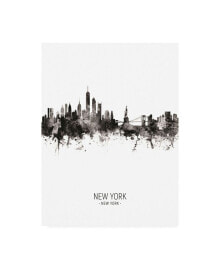 Trademark Global michael Tompsett New York Skyline Portrait II Canvas Art - 15.5