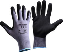Средства индивидуальной защиты рук для строительства и ремонта Lahti Pro Nitrile-Coated Safety Gloves 8 (L220608K)