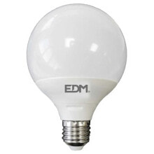 EDM LED Globe Bulb E27 125 mm 15W 1521 Lumens 3200K