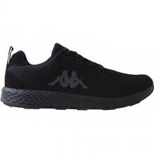 Мужская спортивная обувь для бега Мужские кроссовки спортивные для бега черные текстильные низкие Kappa Banjo 1.2 OC M 242784 1111 shoes