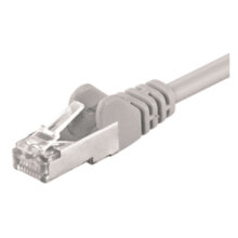Кабели и разъемы для аудио- и видеотехники M-Cab 0.5m SFTP Cat5e сетевой кабель 0,5 m SF/UTP (S-FTP) Серый 3112
