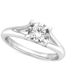 Купить ювелирные кольца и перстни GIA Certified Diamonds: Кольцо GIA Certified Diamonds Solitaire ENR103