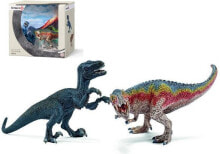 Figurka Schleich TRex i Velociraptor zestaw (42216)