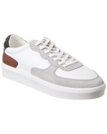 Купить мужская обувь Ted Baker London: Ted Baker Gawyn Leather & Suede Sneaker Men's White 45