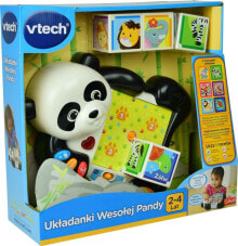 Детские музыкальные инструменты развивающая игрушка Vtech Счастливая панда, 3 варианта игры с песнями и звуками