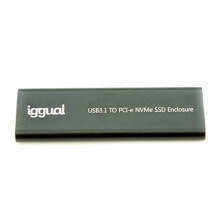 iggual IGG317020 корпус для накопителя Корпус твердотельного диска Черный M.2