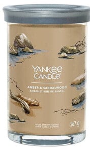 Duftkerze im Glas Amber & Sandalwood mit 2 Dochten - Yankee Candle Singnature