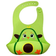 FROOTIMALS Miss Pio Chickicado Silicone Bib