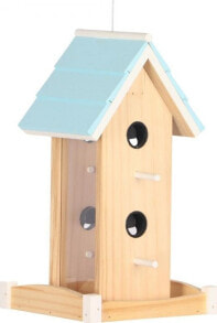 Garden&Fun Karmnik dla ptaków, drewniany, 18,5x18,5x32cm