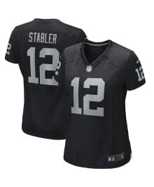 Nike women's Ken Stabler Black Las Vegas Raiders Game Retired Player Jersey