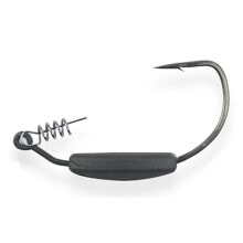 Грузила, крючки, джиг-головки для рыбалки SCRATCH TACKLE Body Leaf Texas Hook 1.5g