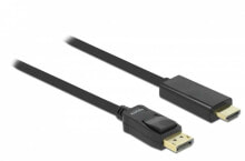 DeLOCK Cable Displayport / HDMI - 3m Черный 82435