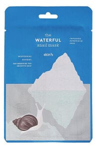 Zklidňující maska s termální vodou The Waterful Snail Mask (Face mask) 20 ml