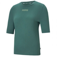 Женская спортивная футболка или топ Puma Modern Basics Tee Cloud W 585929 45