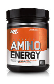 Amino Acids optimum Nutrition Essential AMIN.O Energy™ Orange Cooler -- 65 Servings