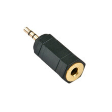 Кабели и разъемы для аудио- и видеотехники Lindy 35622 кабельный разъем/переходник 2.5mm 3,5 мм Черный