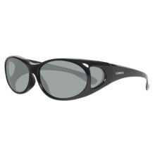 Мужские солнцезащитные очки Мужские очки солнцезащитные овальные черные Polaroid S8112-807 ( 56 mm)