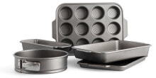 Dishes and molds for baking and baking