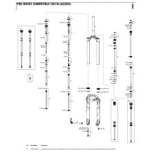 ROCKSHOX Pike 27.5´´ 140 mm Boost Solo Air Left Spring Internals