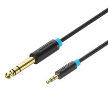 Vention BABBI аудио кабель 3 m 3,5 мм 6,35 мм Черный