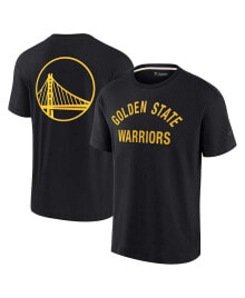 Купить мужские футболки и майки Fanatics Signature: Men's and Women's Black Golden State Warriors Super Soft T-shirt