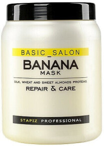 Jasmine Maske für erschöpftes Haar - Stapiz Basic Salon Banana Mask