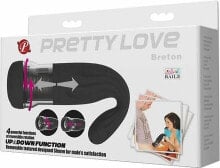 Masturbator für Männer mit Rotation schwarz - Baile Pretty Love Bertram