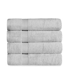 Superior solid Quick Drying Absorbent 4 Piece Egyptian Cotton Bath Towel Set