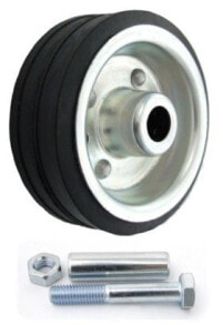 Zabi Metal-rubber wheel with an assembly kit 80mm - 2