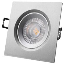 EDM 5W 380 Lumens 4000K Recessed Square LED Downlight