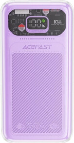 Купить внешние аккумуляторы и аксессуары Acefast: Powerbank Acefast Acefast M1 10000mAh Fioletowy