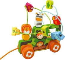 Игрушка-каталка для малышей Sevi Лабиринт на колесах