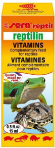Корма для рептилий Cheese REPTILIN VITAMINES BOTTLE 15 ml