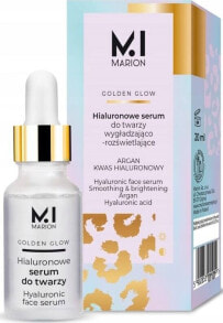 Купить сыворотки, ампулы и масла для лица Marion: Marion Marion Golden Glow hialuronowe serum do twarzy wygładzająco-rozświetlające 20ml