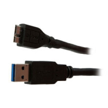 Компьютерные разъемы и переходники synergy 21 S215312 USB кабель 3 m 3.2 Gen 1 (3.1 Gen 1) USB A Micro-USB B Черный