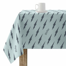 Stain-proof resined tablecloth Harry Potter Thunder 250 x 140 cm