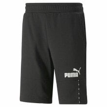 Sports Shorts Puma Essentials Block Tape Black