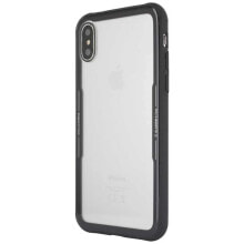 MUVIT Tempered Glass Skin Case iPhone XS/X Silicone phone case