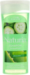 Shampoo für normales und fettiges Haar mit Gurke und Aloe Vera - Joanna Naturia Shampoo Cucumber And Aloe