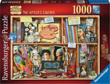 Ravensburger Puzzle 2D 1000 elementów Szafa artysty