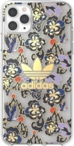 чехол силиконовый с логотипом iPhone 11 Pro Max adidas