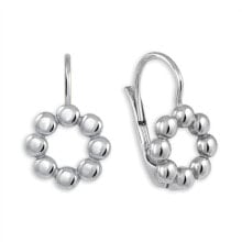 Ювелирные серьги dangling silver earrings Rings 431 001 02806 04